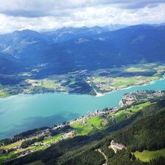 Verortung via Georeferenzierung der Kamera: Aufgenommen in der Nähe von Gemeinde St. Wolfgang im Salzkammergut, Österreich in 1600 Meter